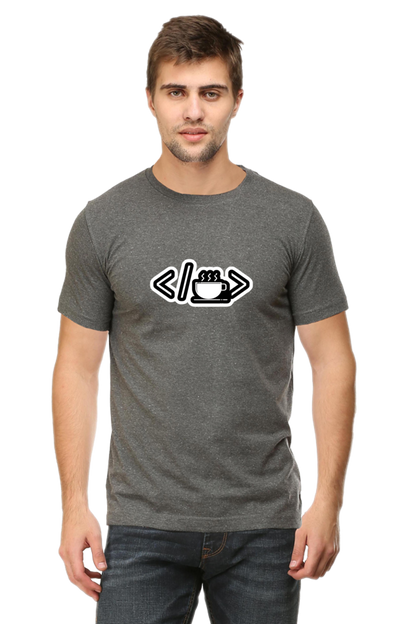 Coffee Break Developer Half Sleeve Unisex T-Shirt