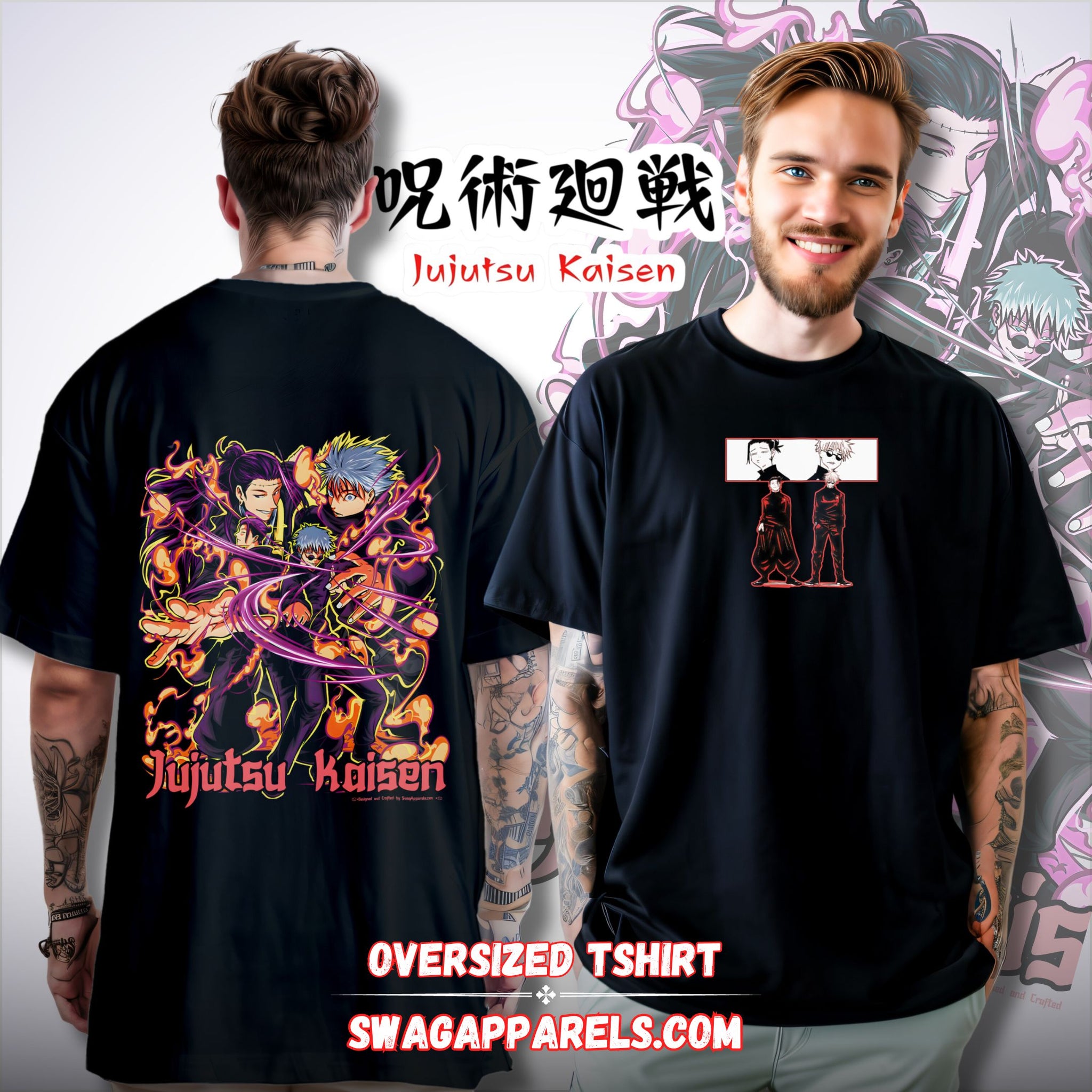 Gojo and Geto JJK Tshirt