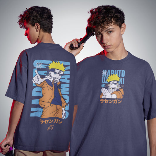 Naruto Dattebayo Anime Oversized T-Shirt