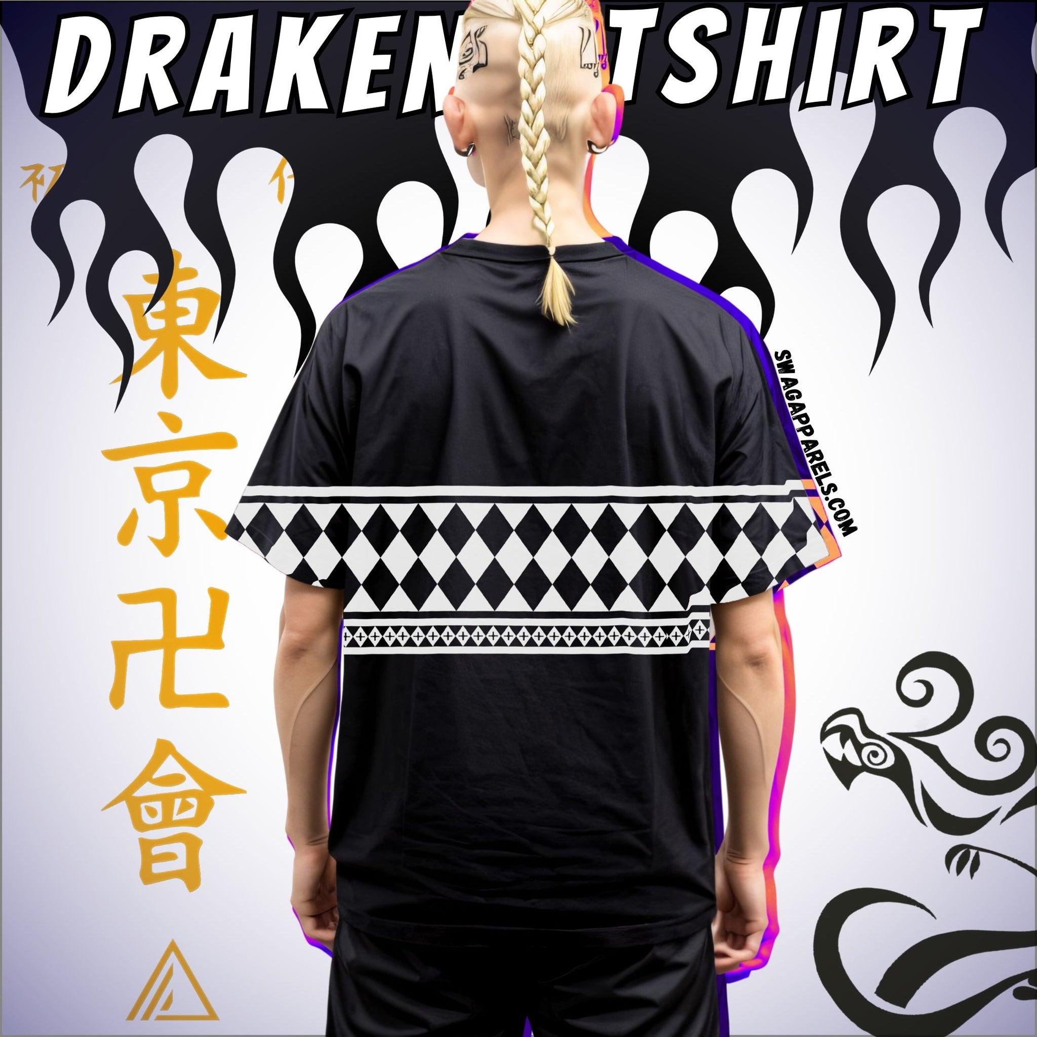 Tokyo Revengers Draken All Over Print Tshirt