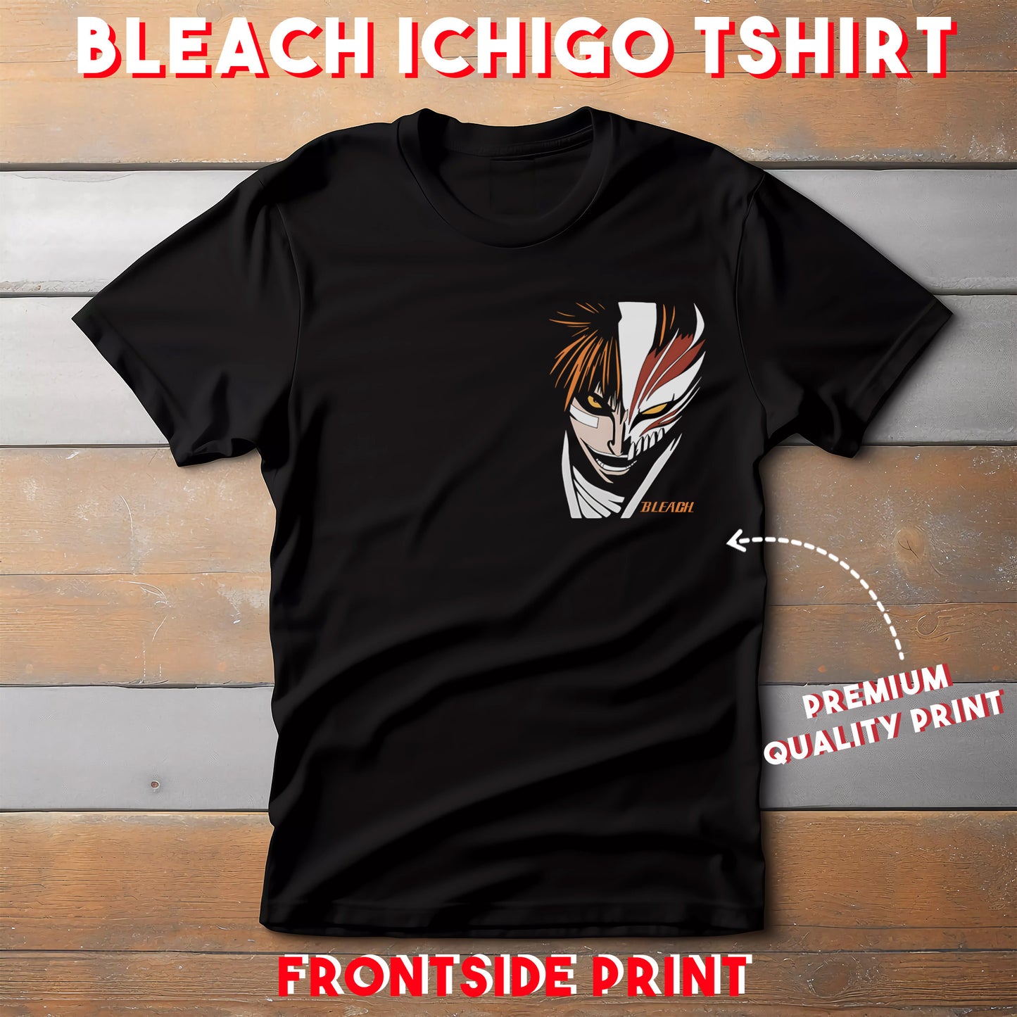 Bleach Ichigo Kurosaki Oversized Tshirt