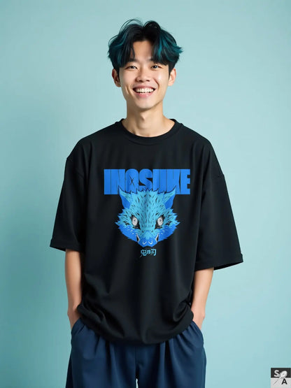 Inosuke Anime Oversize T Shirt