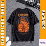 Naruto Jinchuriki Anime Oversized T-Shirt