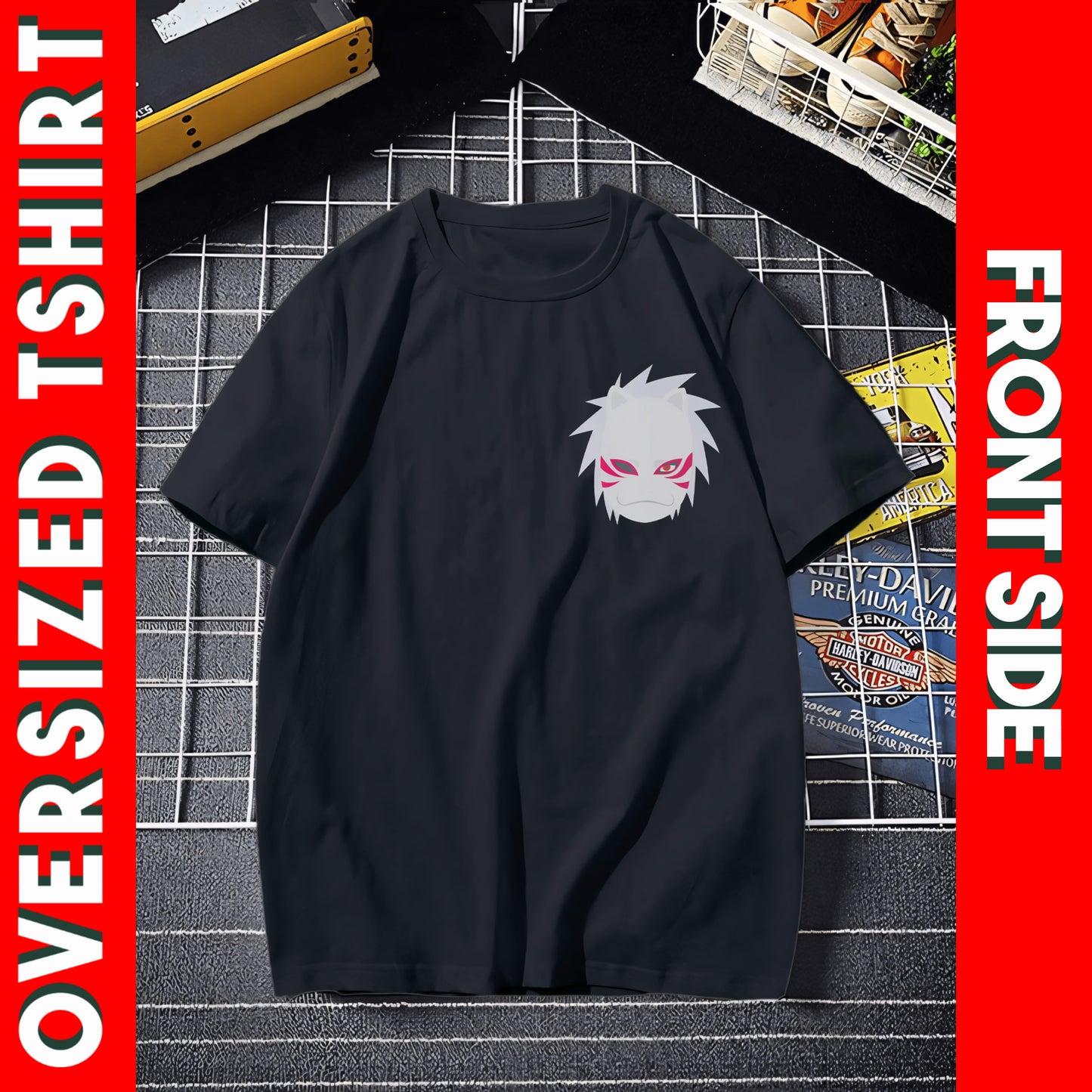 Kakashi Anbu Oversized Tshirt