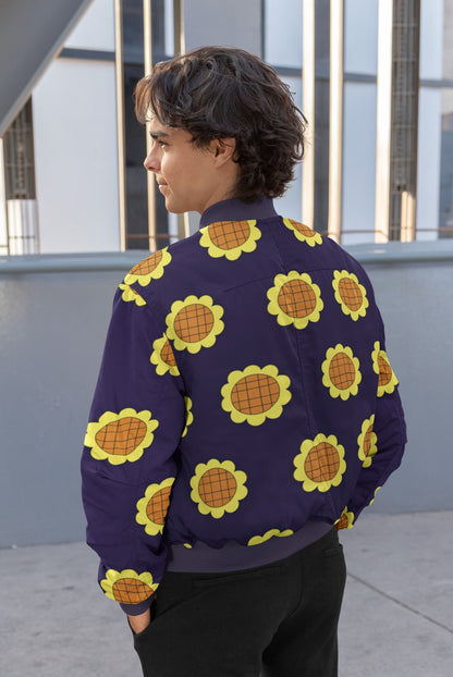 Luffy Dressrosa Sunflower Bomber Jacket