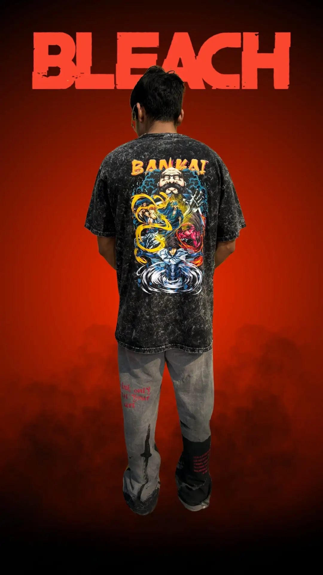 Bankai Acid Wash T-Shirt