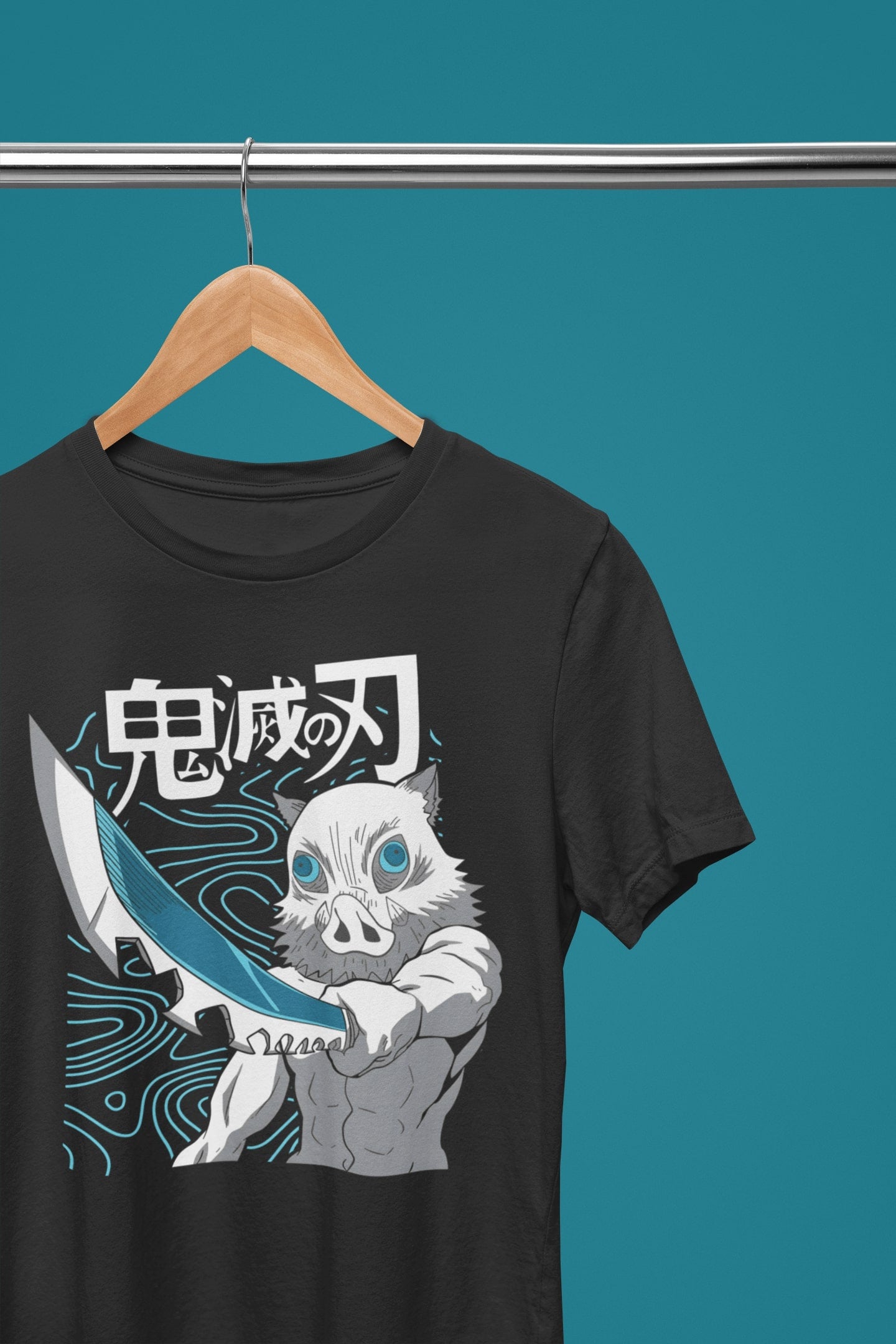 Inosuke-Inspired Demon Slayer T-Shirt: Unleash Your Inner Anime Fan with Our Limited Edition Japanese Style Tee