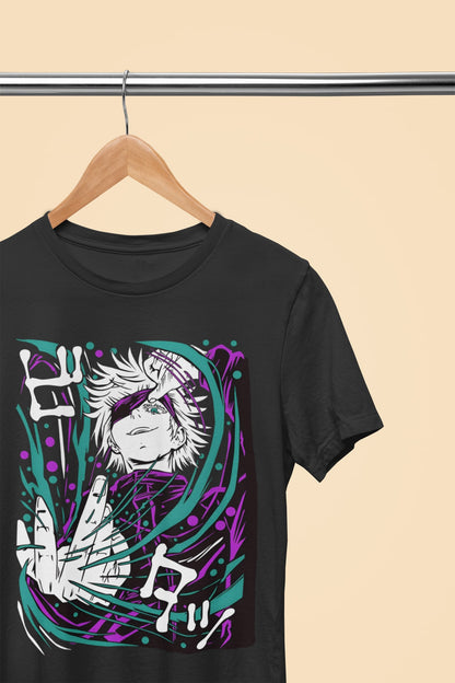 Gojo Satoru Hollow Purple Jujutsu Kaisen Oversized Tee