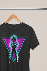 Vegeta Gallick Gun Dragon Ball Cyberpunk T-Shirt - DBZ Anime Tee