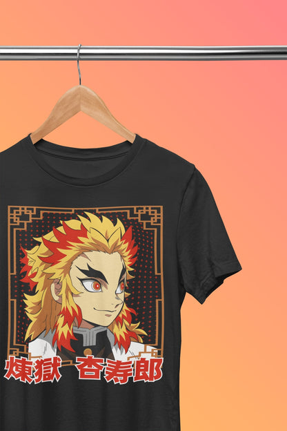 Rengoku Limited Edition T-Shirt - Unleash Your Inner Demon Slayer with this Japanese Anime Apparel