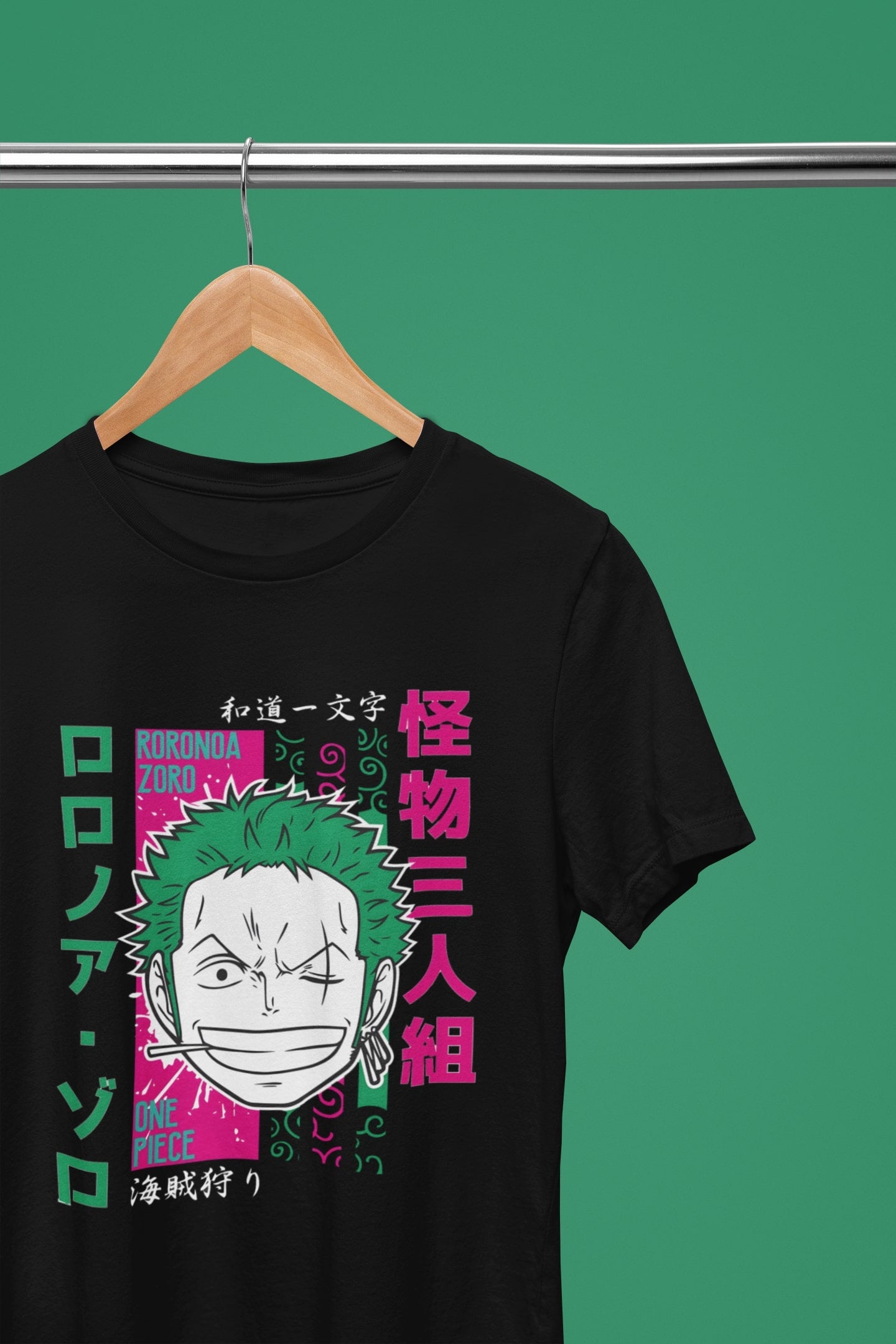 Zoro the Swordsmen Oversized T-Shirt - Exclusive One Piece Anime Design