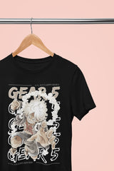 One Piece Oversized T-Shirt: Luffy Gear 5 Sun God Nika