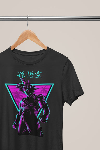 Goku Kaioken Cyberpunk TShirt