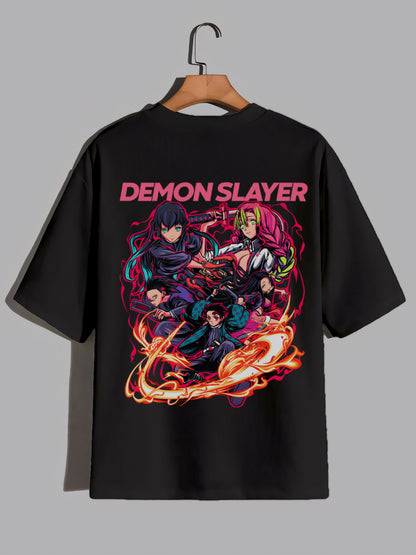 Tanjiro Demon Slayer Oversized T-Shirt