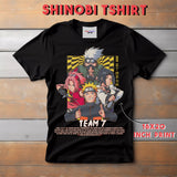 Kakashi Hatake & Team 7 Naruto Shippuden T-Shirt