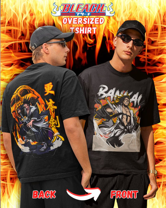 Kenpachi Bleach Oversized Tshirt