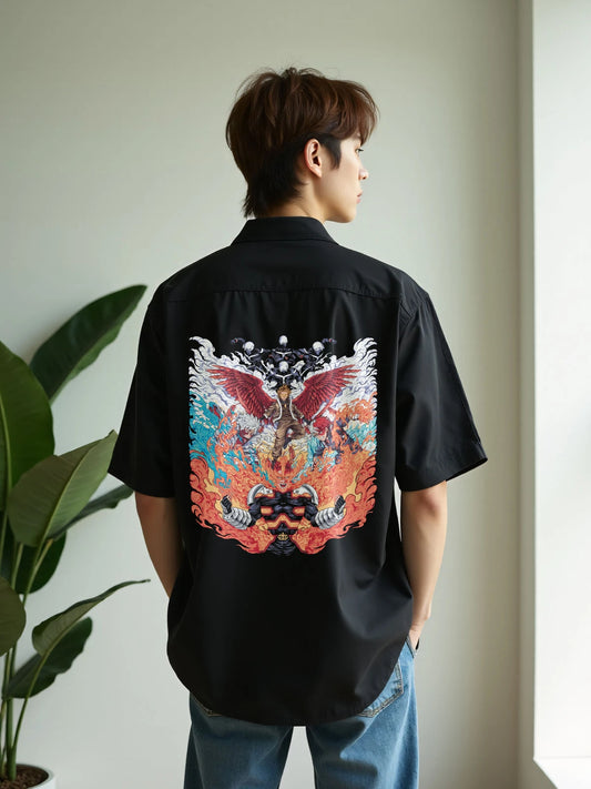 endeavour my hero academia shirt back