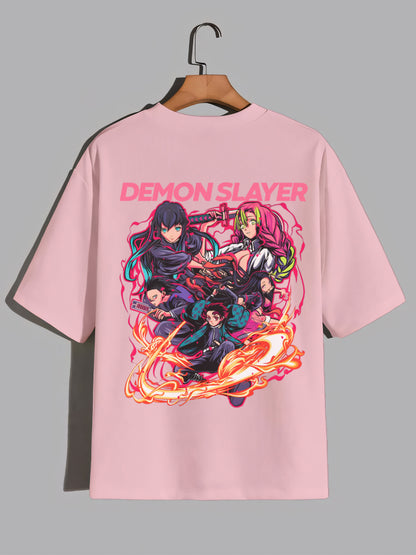 Tanjiro Demon Slayer Oversized T-Shirt