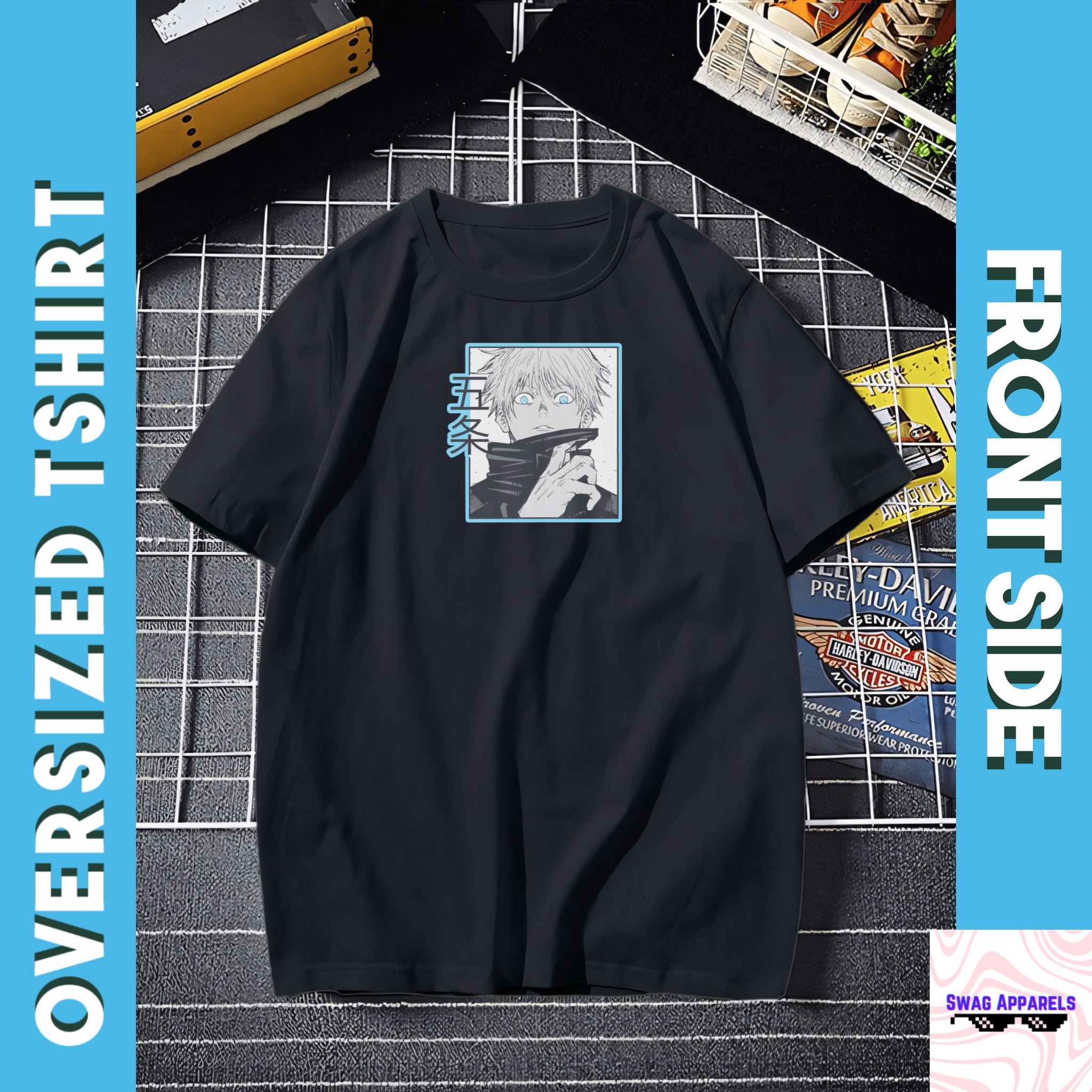 Gojo Satoru Jujutsu Kaisen Oversized Tee