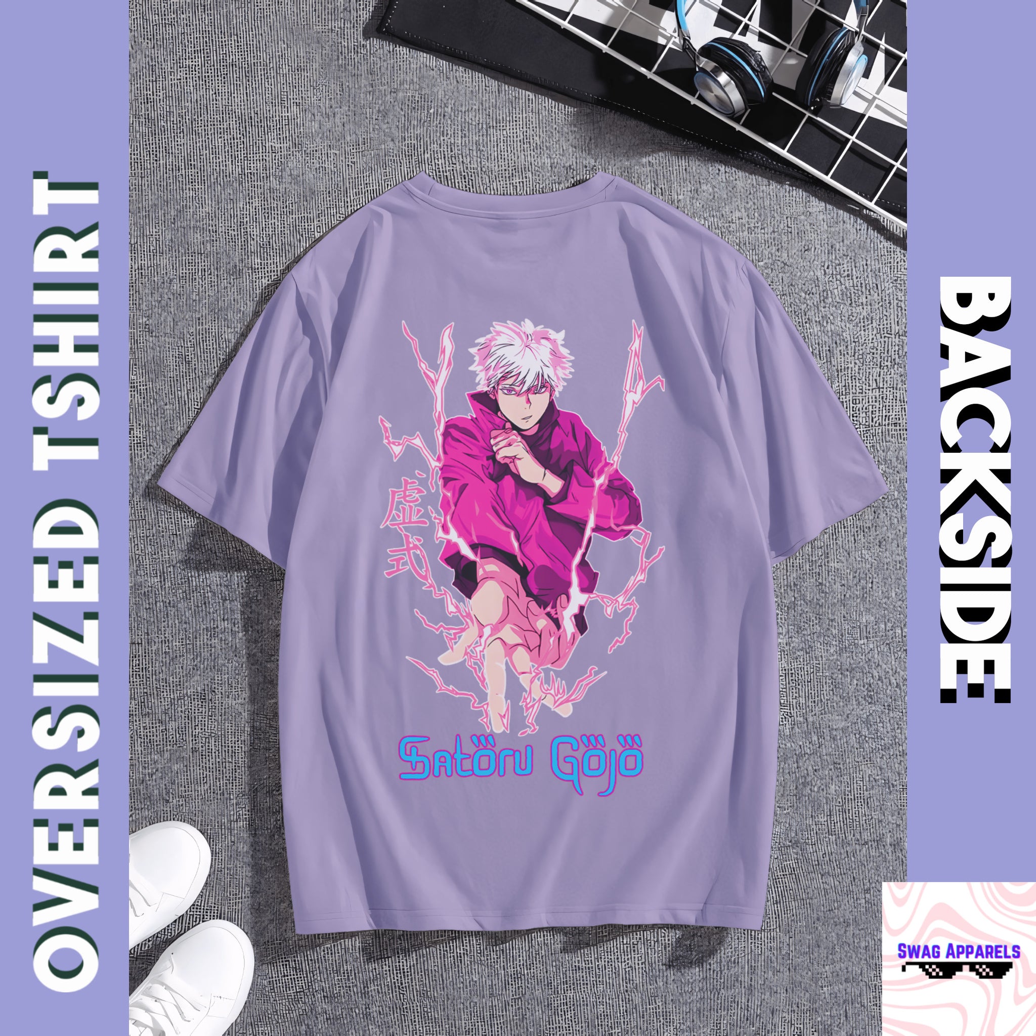 Master Sorcerer Gojo JJK Oversized Tshirt
