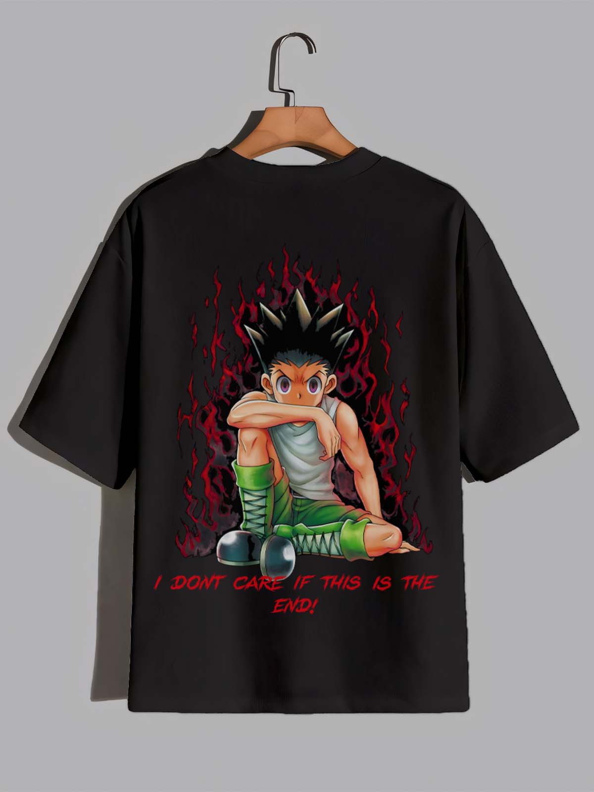 Hunter x Hunter Oversized Tee: Gon & Killua Streetwear Edition