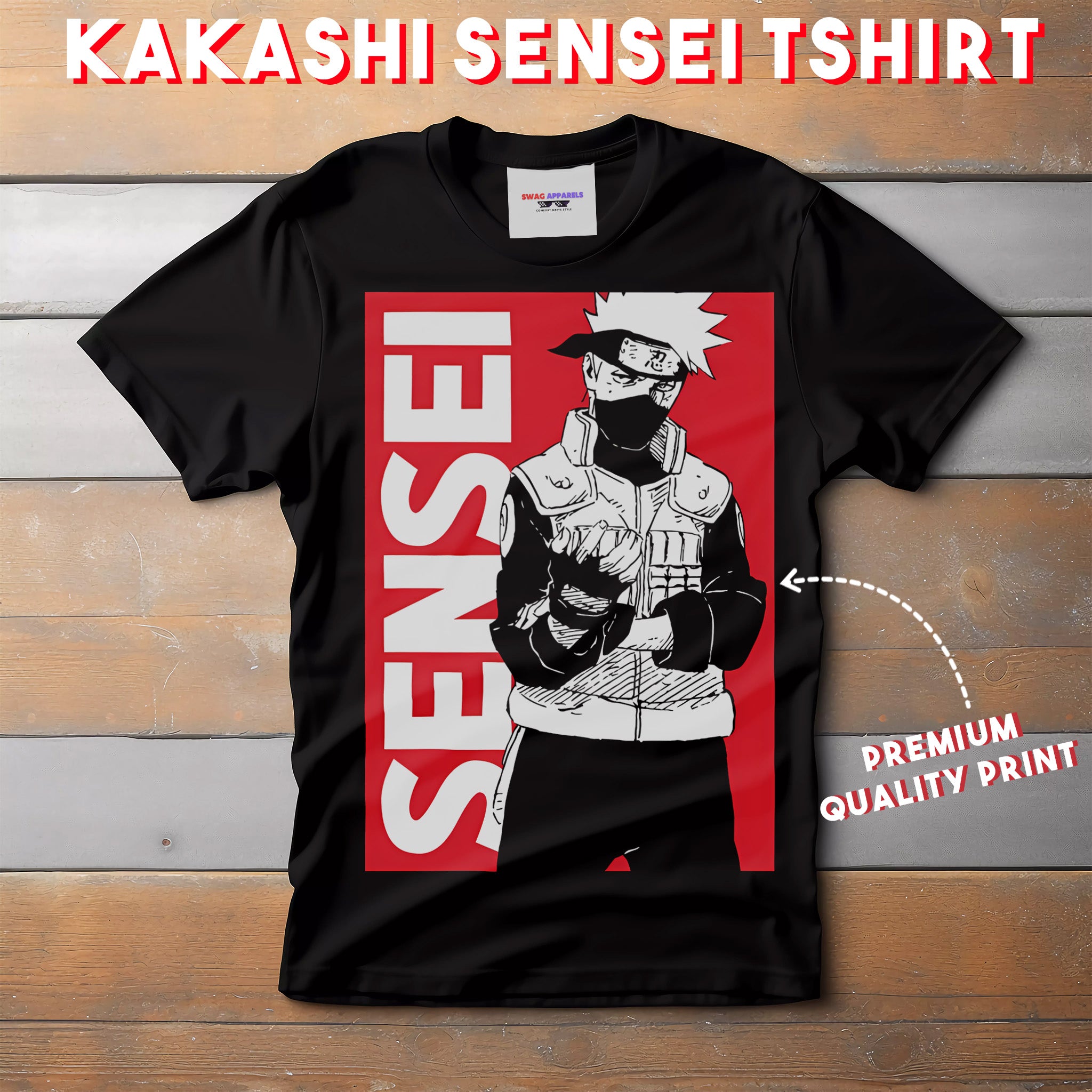Kakashi Sensei Ninja T-Shirt