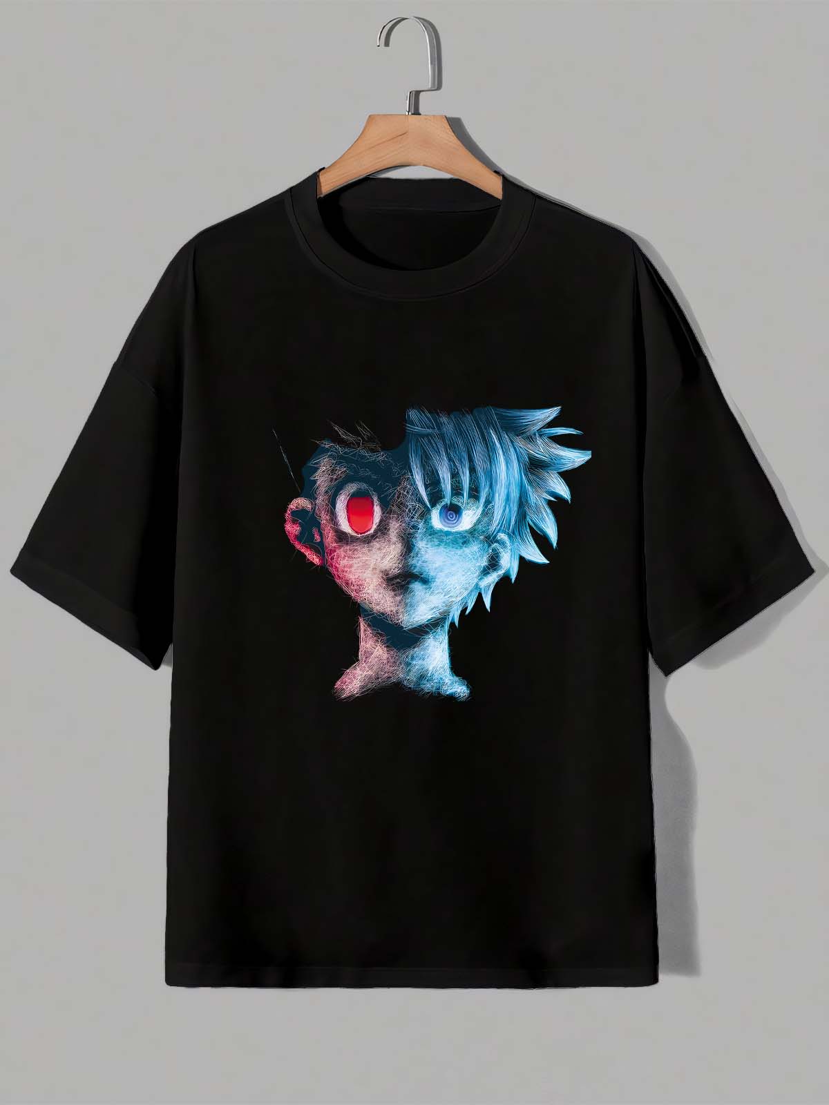 Hunter x Hunter Oversized Tee: Gon & Killua Streetwear Edition