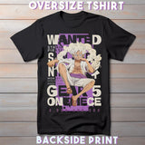 Sun God Nika Gear 5 Oversized Black T-Shirt