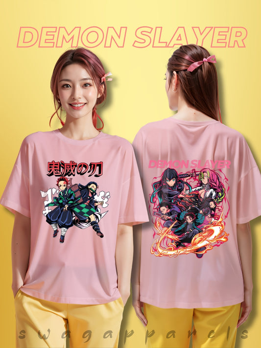 Tanjiro Demon Slayer Oversized T-Shirt