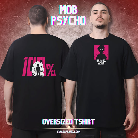 Mob Psycho Anime Oversized Tshirt