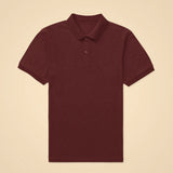 Maroon Solid Polo Shirts: Timeless Elegance in Every Thread