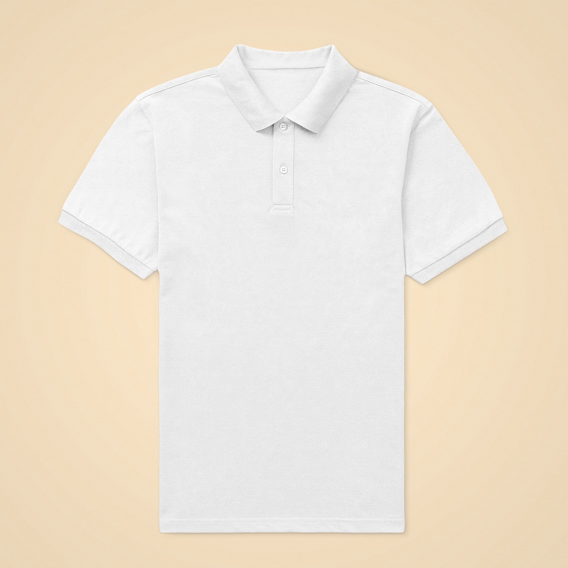 White Solid Polo Shirts: Timeless Elegance in Every Thread