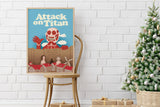 Exclusive Attack on Titan A3 Framed Poster: Elevate Your Wall Decor
