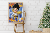 Premium Vegeta Scout A3 Framed Poster: A Must-Have Anime Wall Decor