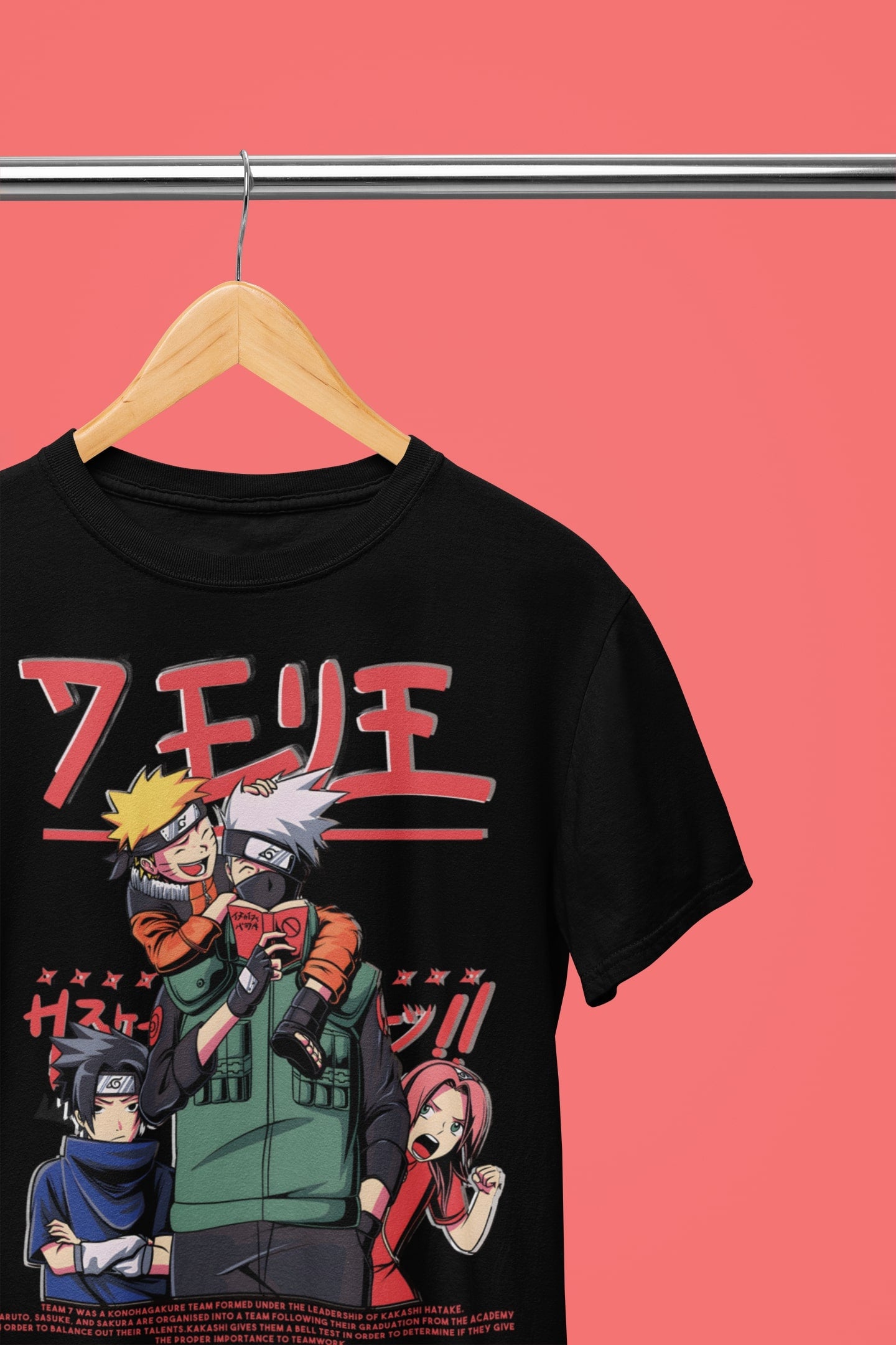 Kakashi Hatake & Team 7: Naruto Shippuden T-Shirt