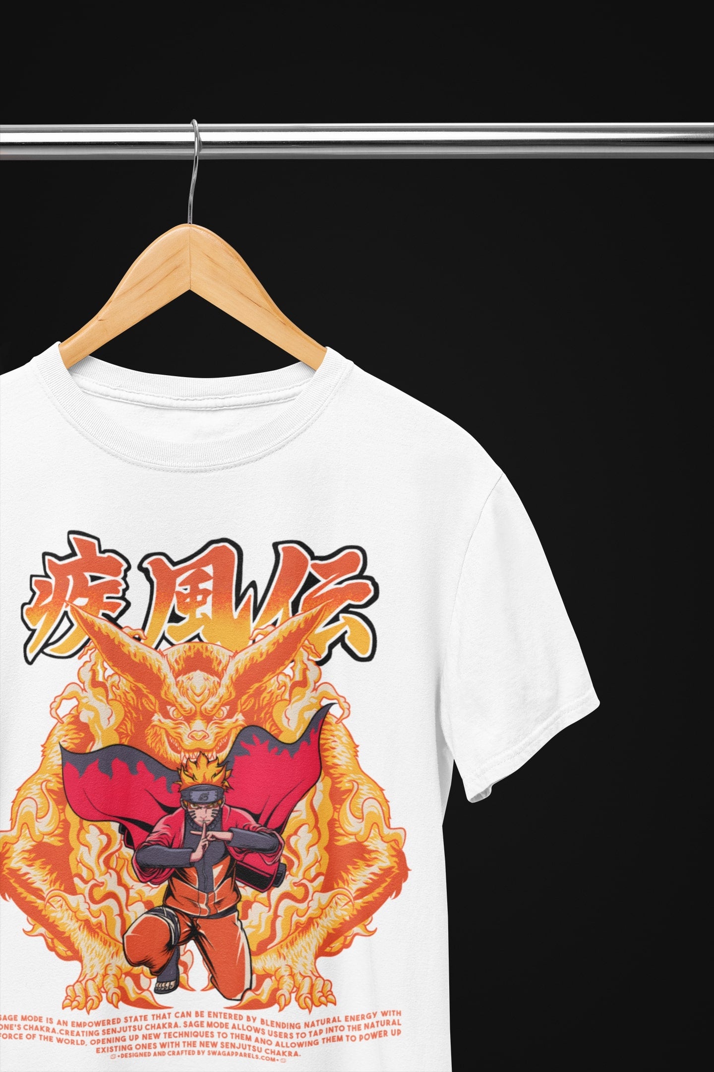 Naruto Kurama: Iconic Anime Ninja T-Shirt