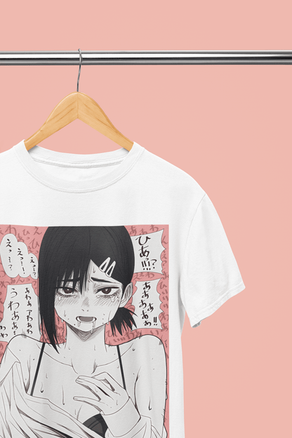 Ahegao Anime Notice Me Senpai T-Shirt