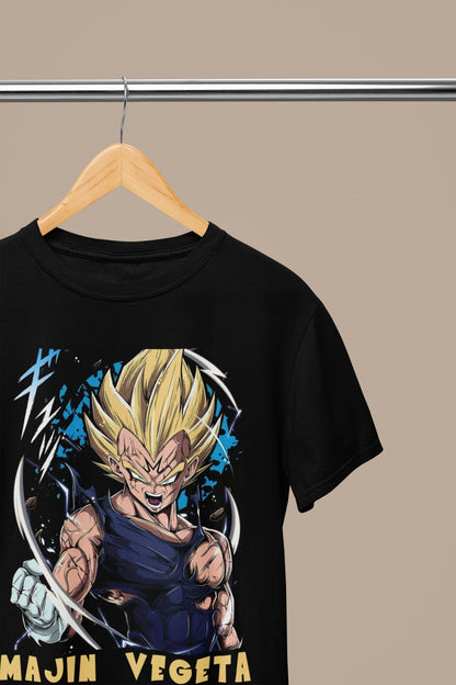 Majin Vegeta: Dragon Ball Z Saiyan Pride Oversized T-Shirt