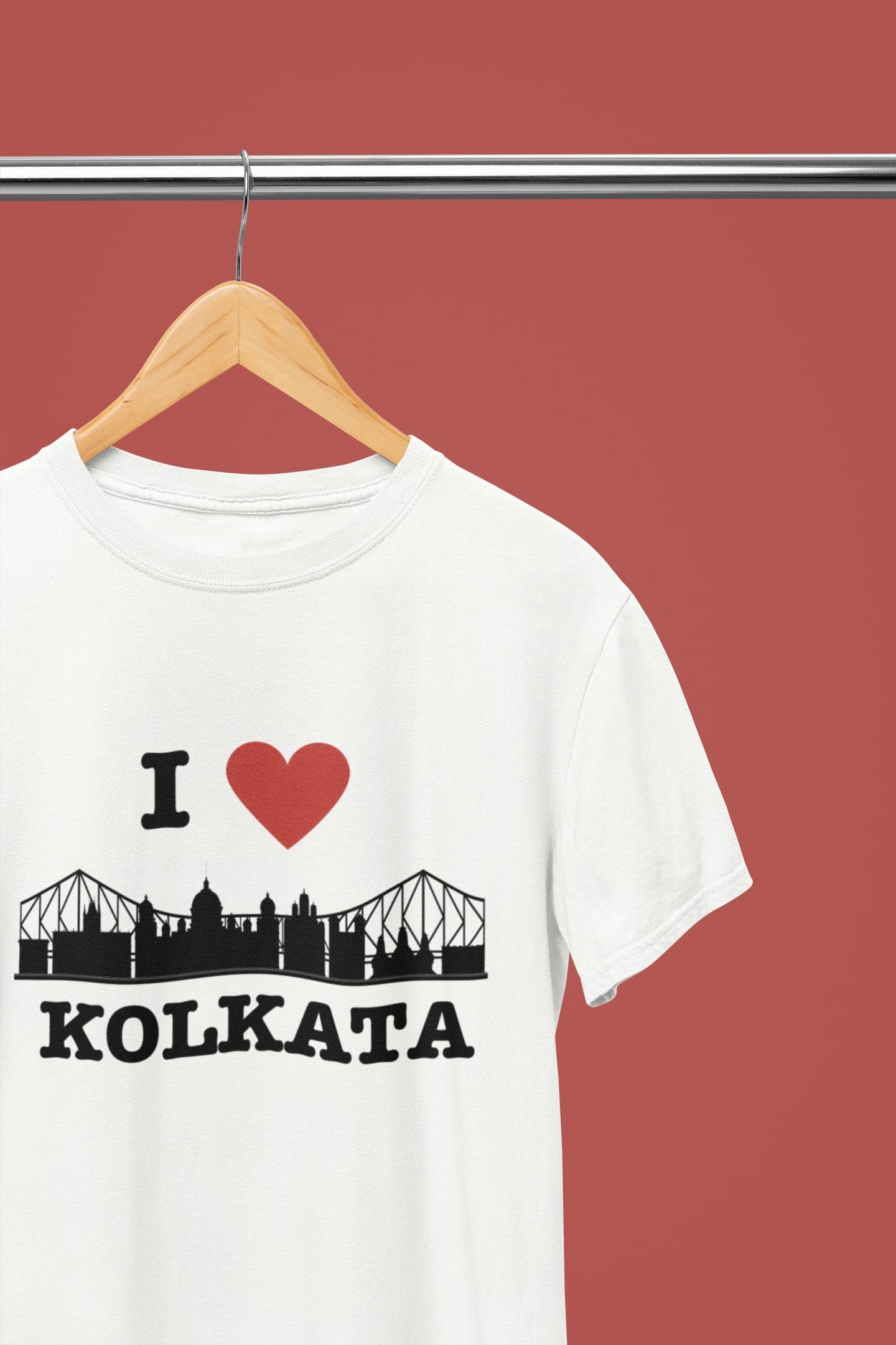 I Love Kolkata - Unisex White Tee