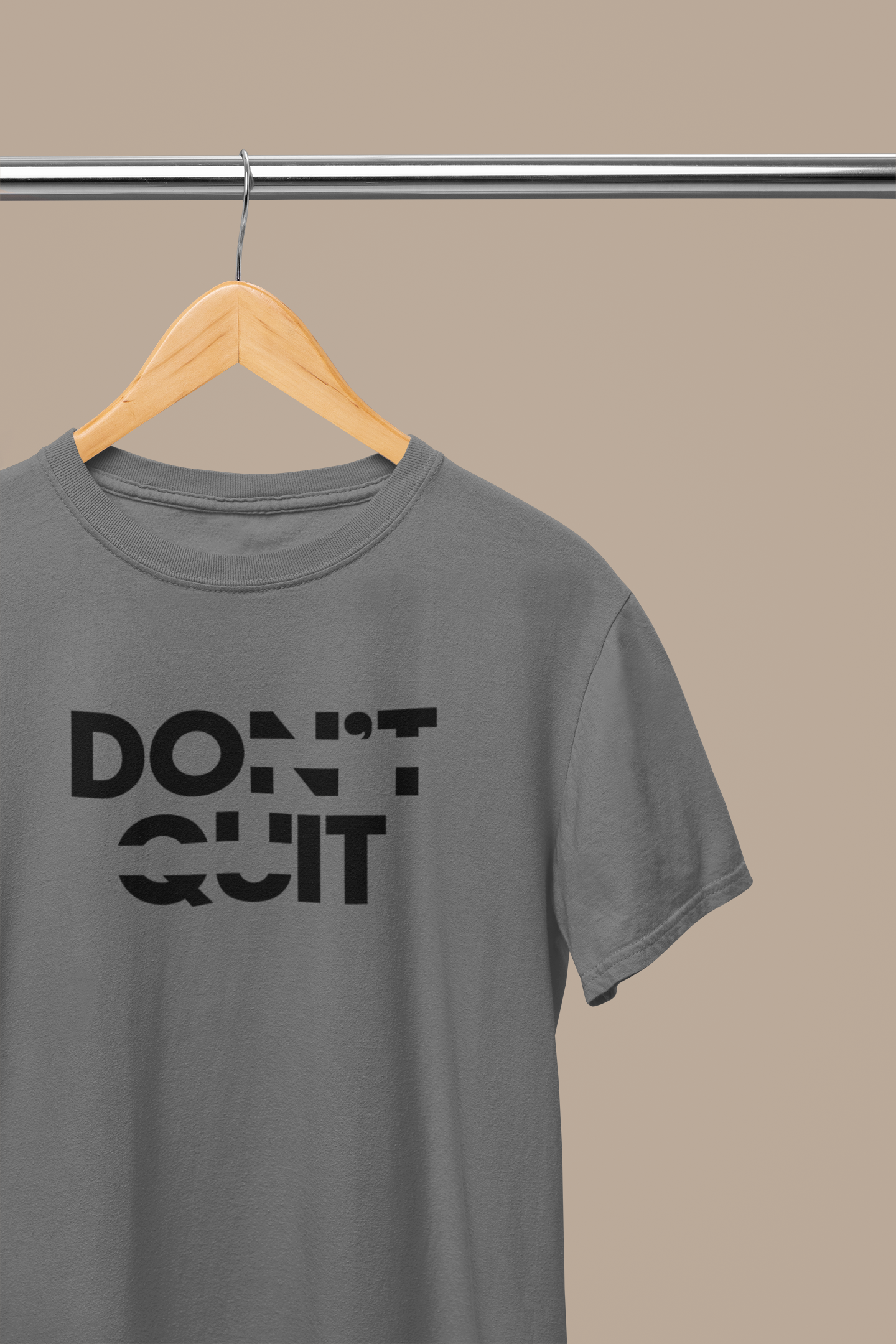 Don't Quit Half Sleeve Unisex T-Shirt