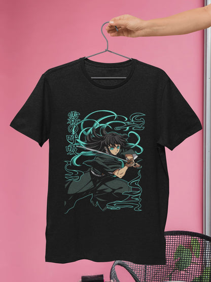 Muichiro Mist Hashira T-Shirt - Limited Edition Demon Slayer Apparel