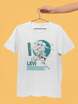 Levi Ackerman Attack on Titan Half-Sleeve Anime Tshirt