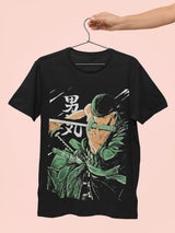 One Piece's Roronoa Zoro Regular Anime T-Shirt