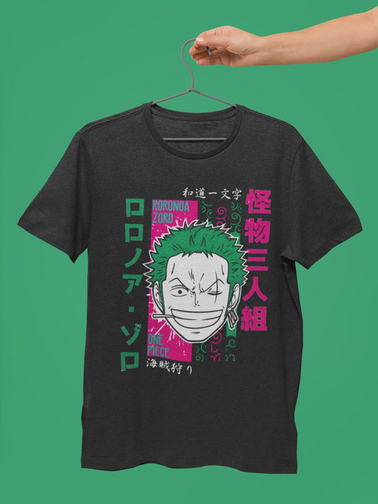 Zoro the Swordsmen Oversized T-Shirt - Exclusive One Piece Anime Design