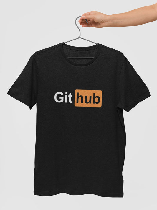 Github Half Sleeve Unisex T-Shirt for Coders