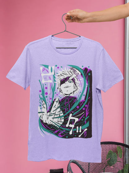 Gojo Satoru Hollow Purple Jujutsu Kaisen Oversized Tee