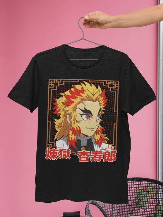 Rengoku Limited Edition T-Shirt - Unleash Your Inner Demon Slayer with this Japanese Anime Apparel