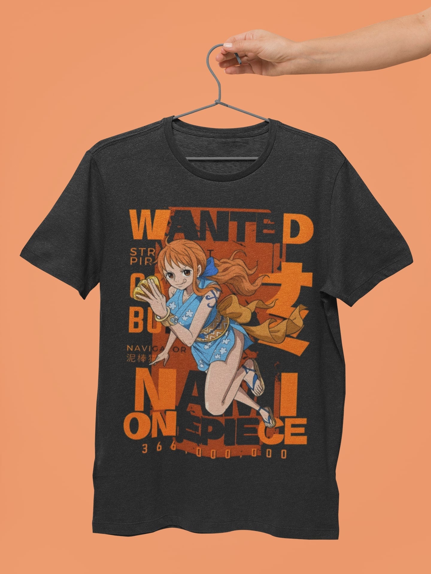 Nami One Piece - Exclusive Limited Edition Wanted Tshirt | Unisex Anime Streetwear