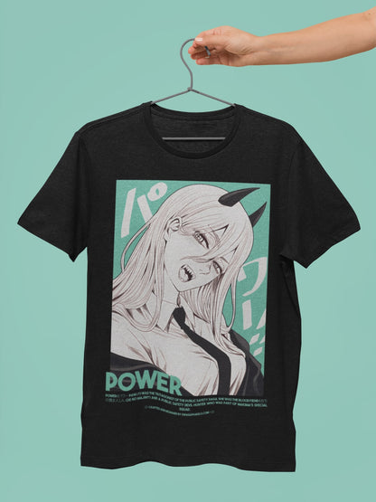 Power: Chainsaw Man Anime Oversized T-Shirt