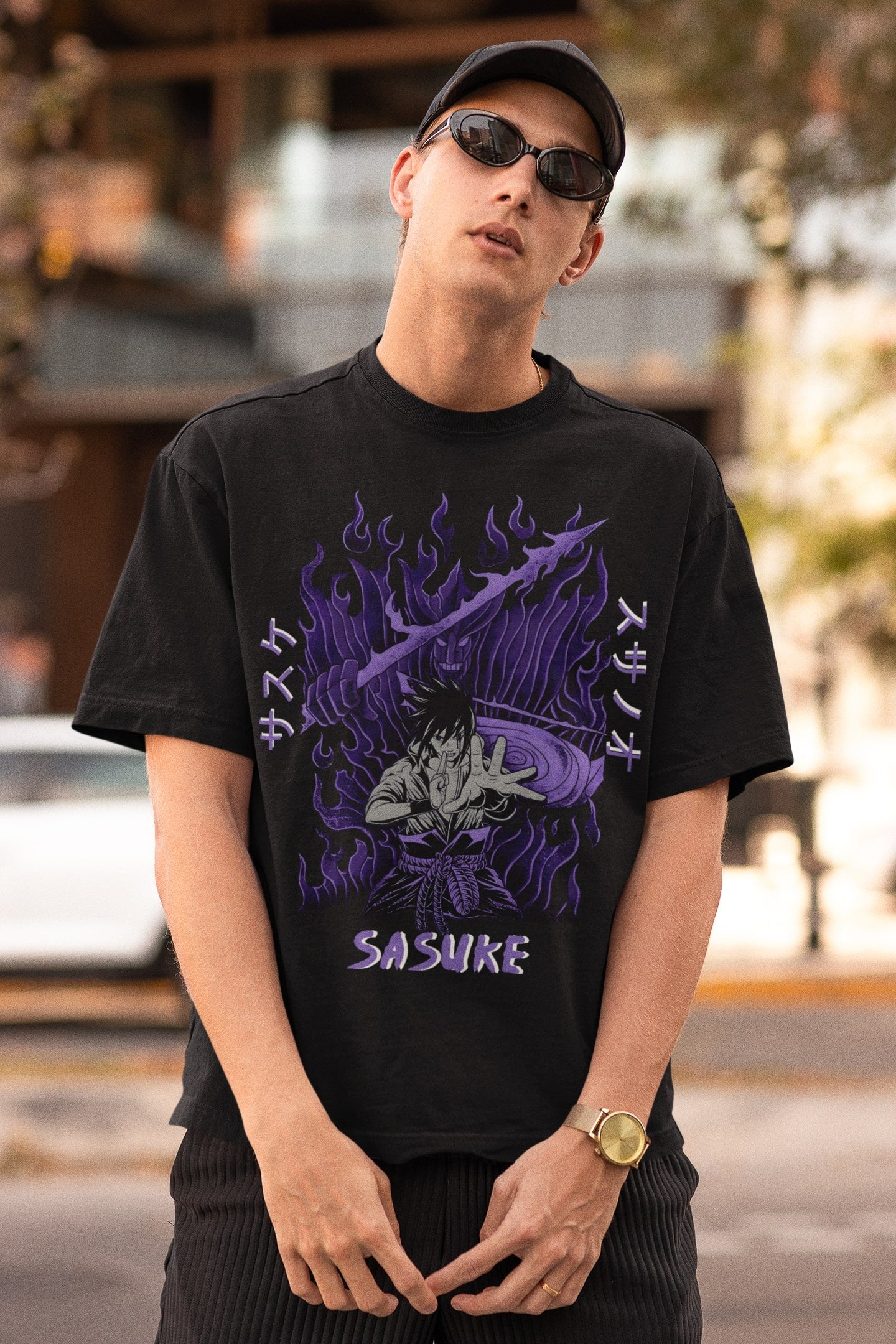Sasuke Uchiha  T-Shirt Susano Edition